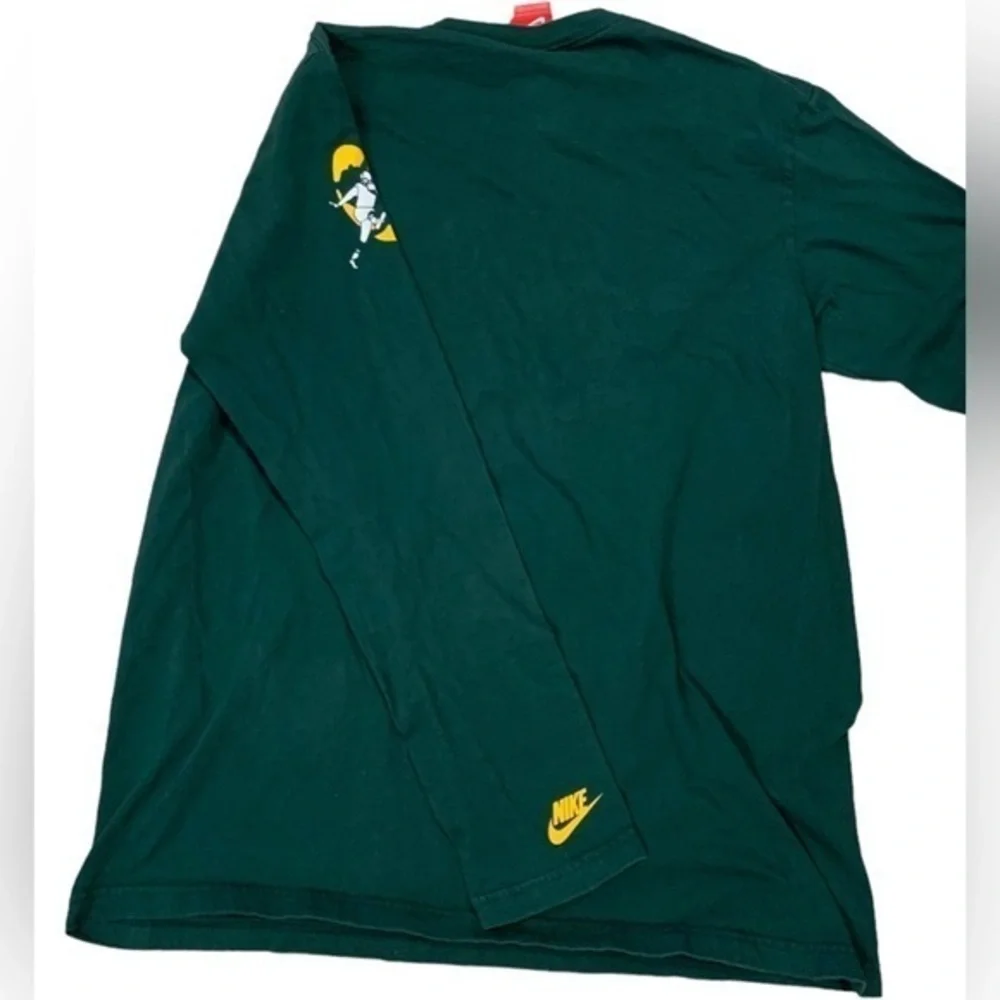 Green Bay Packers Throwback Long Sleeve T-Shirt‎ Size XL Nike NFL